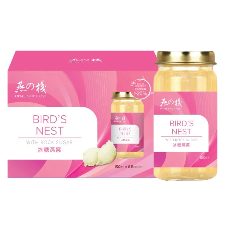Royal Bird'S Nest With Rock Sugar 150ml X 6 Btls